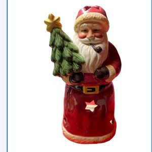 Father Christmas tea light candleholder